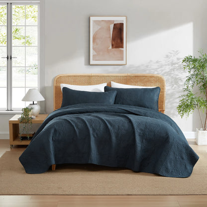 HLC.ME Benji - 3 Piece Size Quilt Set, Lightweight Bedspread Coverlet Set