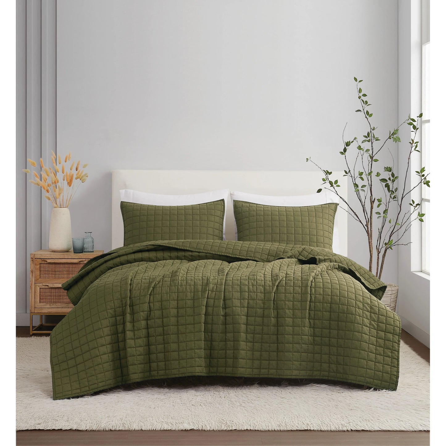 Brooklyn Loom Flax Linen Quilt Set