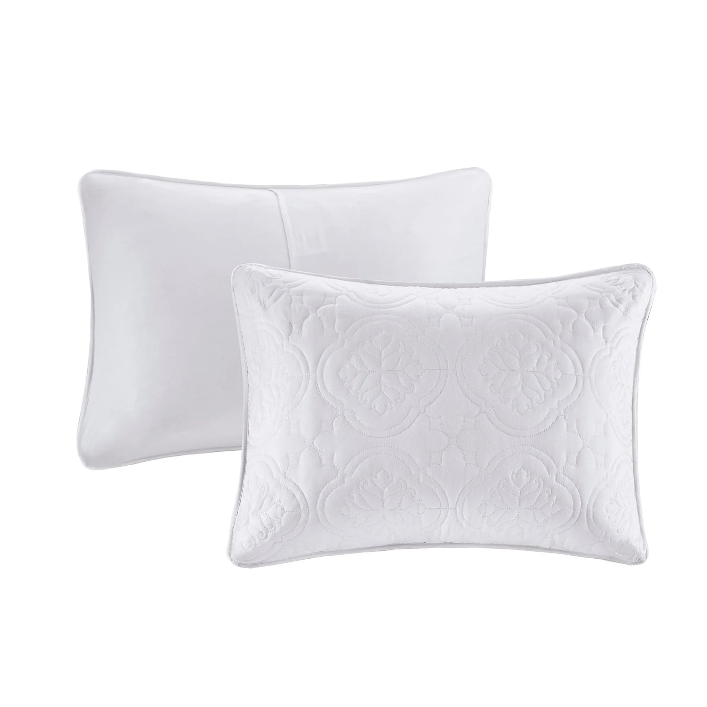 510 Design Hayley Oversized Solid Texture 3 Piece Reversible Bedspread Set