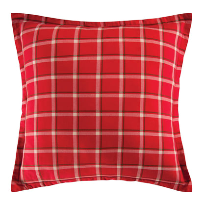 Christmas Berry Wreath Cotton Quilt and Sham Separates