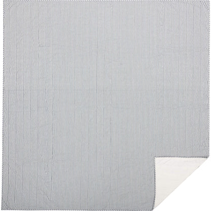 Sawyer Mill Ticking Stripe Quilted Coverlet