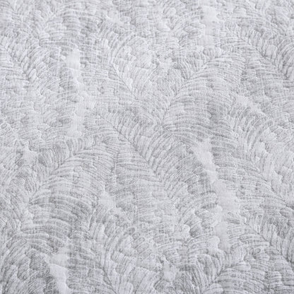 Tommy Bahama Distressed Water Leaves Cotton Reversible Quilt Set