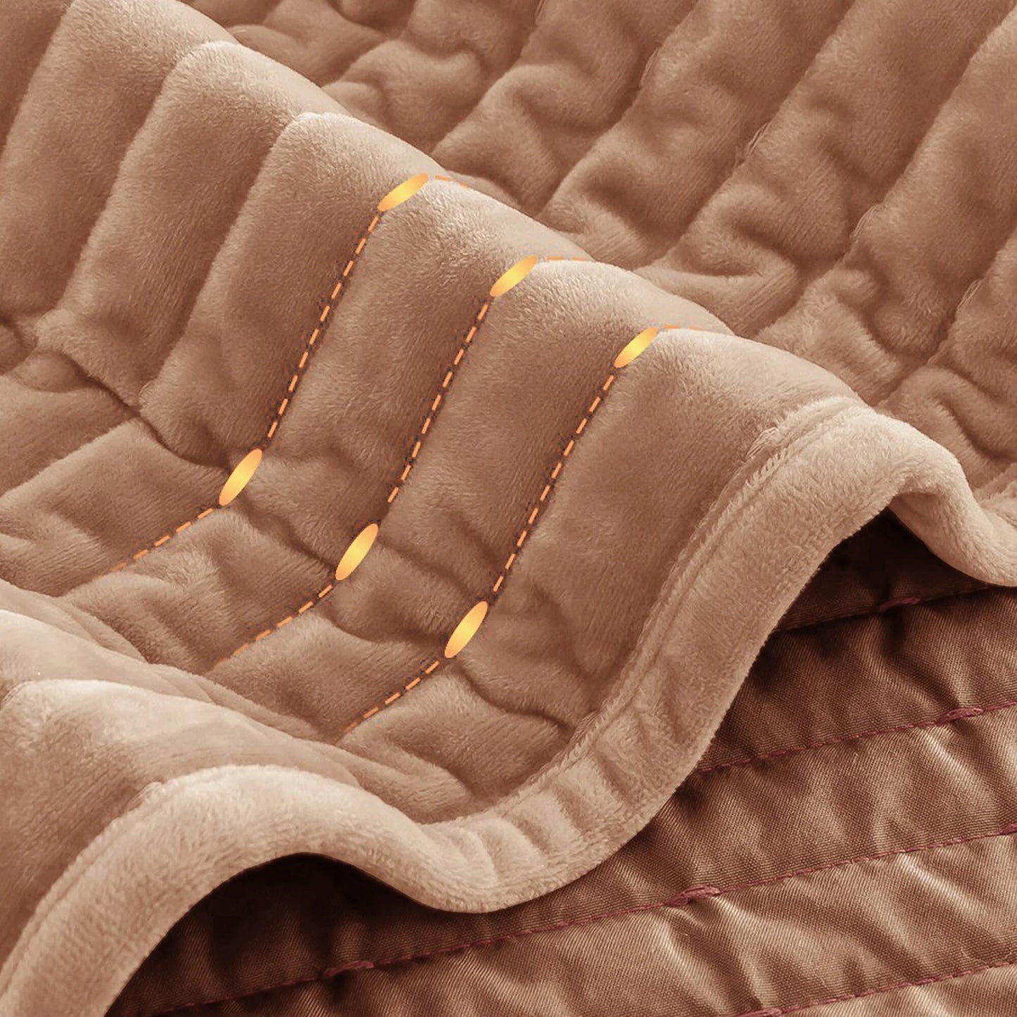 Wonderful Velvet 3 Piece Quilt Set
