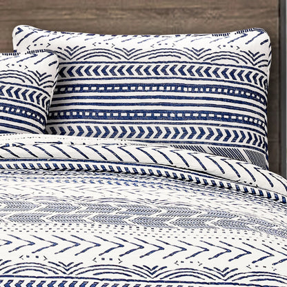 Lush Decor Hygge Geometric Pattern 3-piece Quilt Set