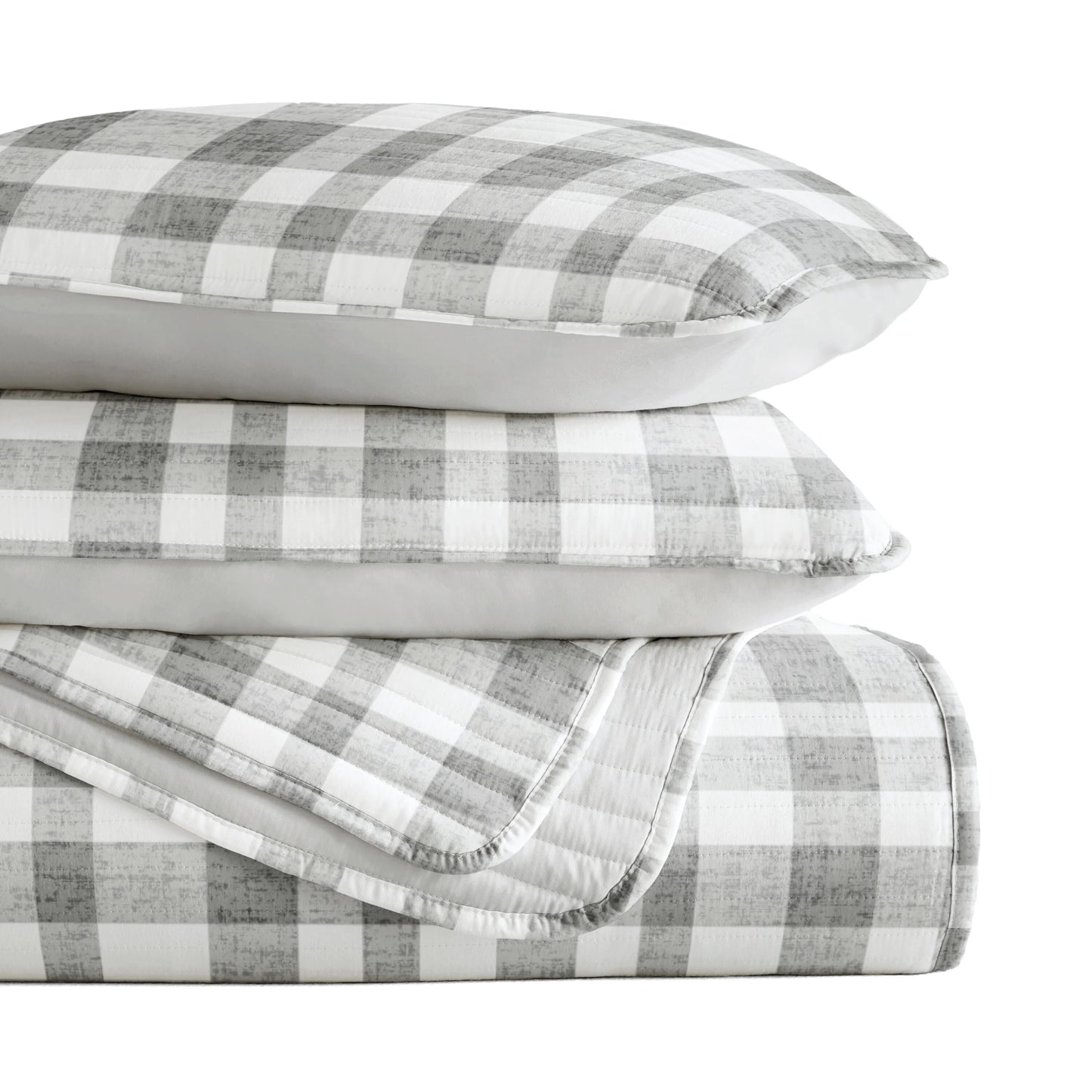 Becky Cameron All Season 3 Piece Reversible Patterned Quilt Set
