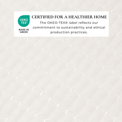 Linery & Co. Detailed Channel Stitch Microfiber Quilt Set With Shams.