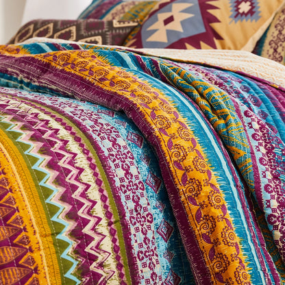 Greenland Home Fashions Southwest Bonus Quilt Set with Pillows