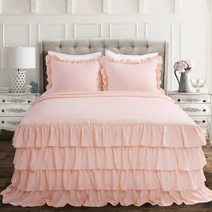 The Gray Barn Molly Mae Ruffle Skirt Bedspread Set