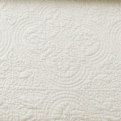 Copper Grove Sagano Blantyre Scalloped Edge Cotton 3-piece Quilt Bedding Set