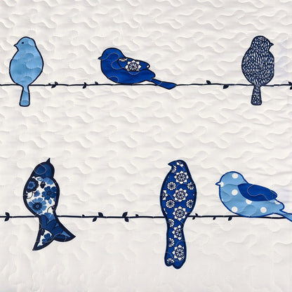 Lush Decor Rowley Birds 7 Piece Quilt Set