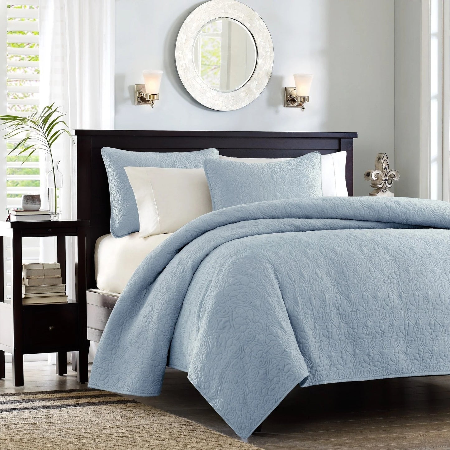 Madison Park Mansfield Reversible Quilt Set
