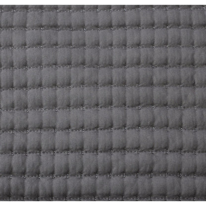 Nanshing Cassidy 7 Piece Solid Color Waffle Quilt Set