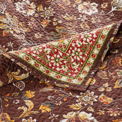 Barefoot Bungalow Audrey Cotton-Rich Reversible Quilted Bedding Set