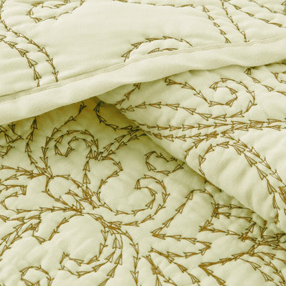 Serenta Damask Oversized 4-piece Bedspread Set