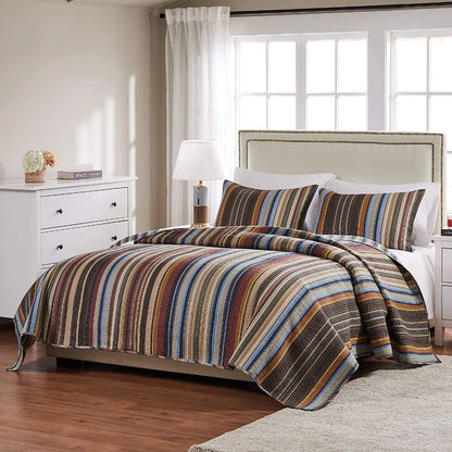 Greenland Home Fashions Durango Bonus Quilt Set with Pillows
