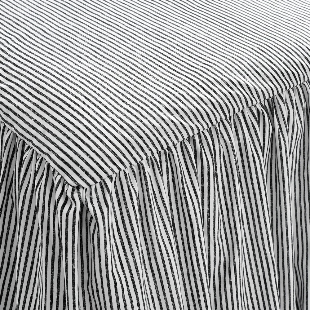 The Gray Barn Lazy Acres Ticking Stripe Bedspread Set