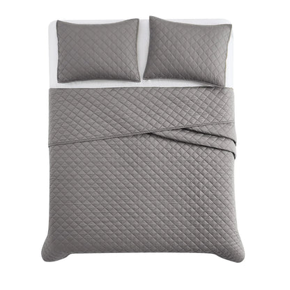 Cannon Solid Percale Quilt Set