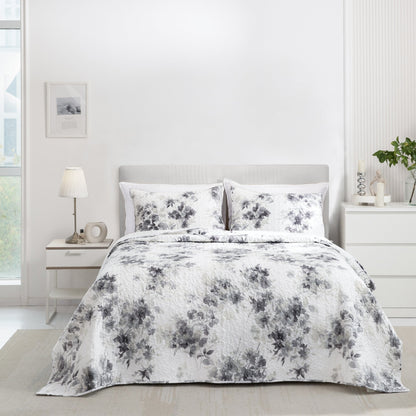 Wonderful Sophia Lightweight Floral Quilt Set