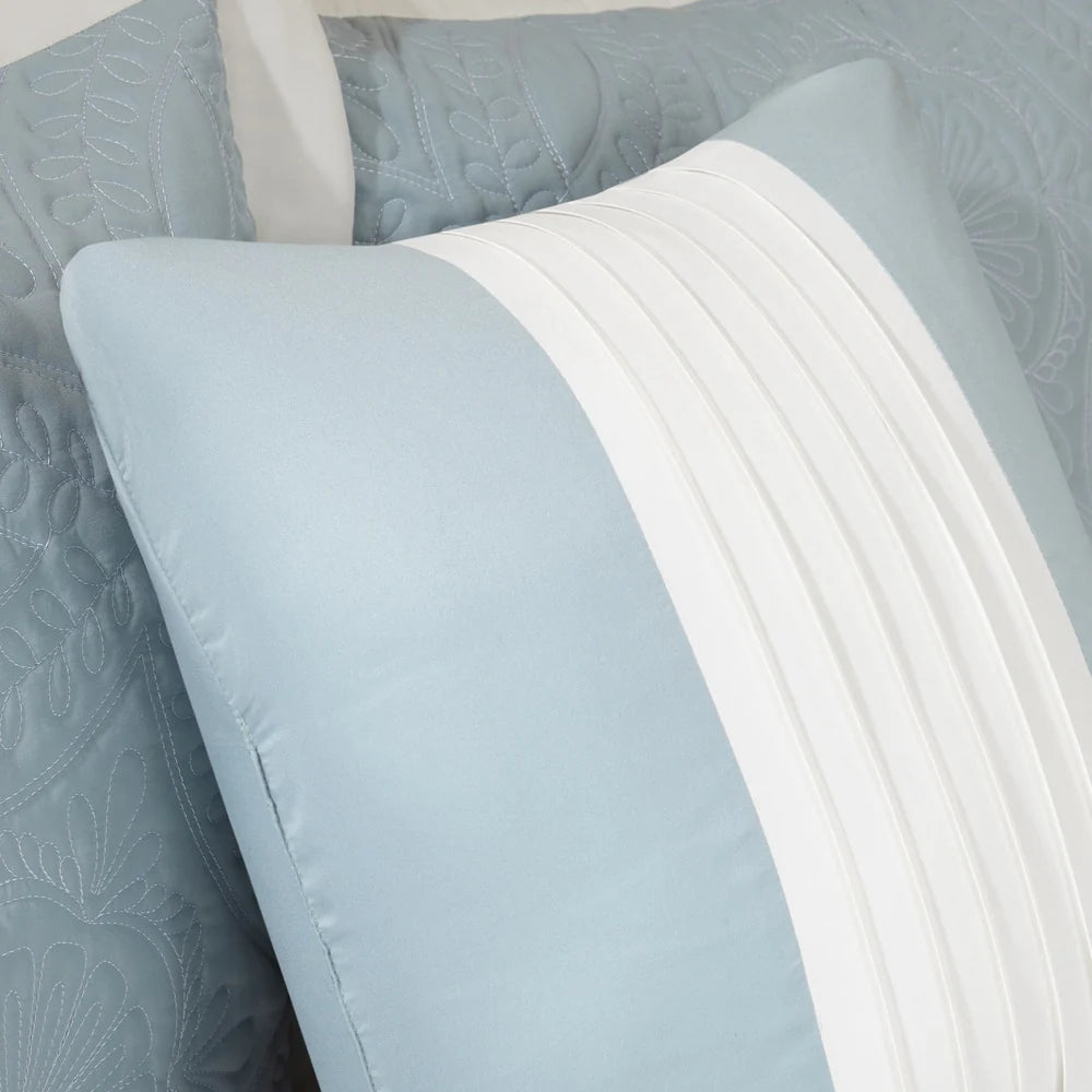 Madison Park Stanton Reversible Oversized 5-piece Bedspread Quilt Set with Matching Shams