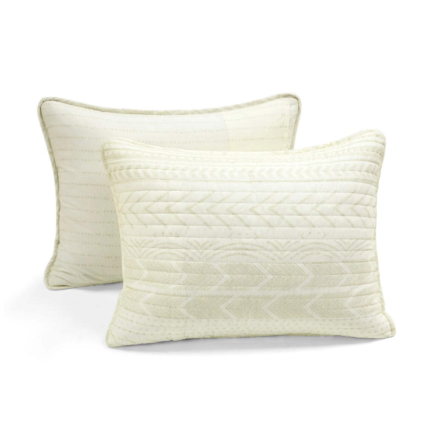 Lush Decor Hygge Geometric Pattern 3-piece Quilt Set