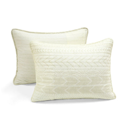 Lush Decor Hygge Geometric Pattern 3-piece Quilt Set