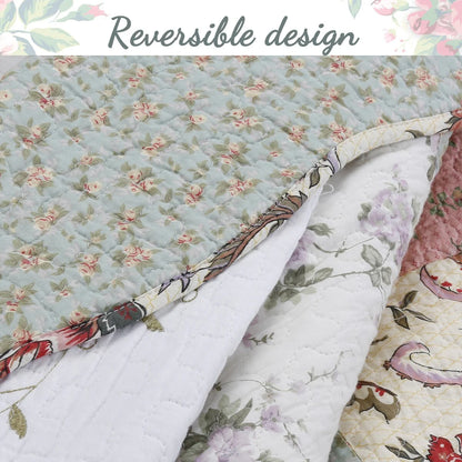 Celia Patchwork Cotton Quilt Bedding Set