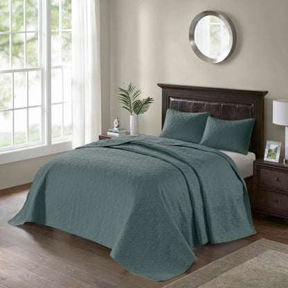 Madison Park Mansfield Reversible Quilt Set