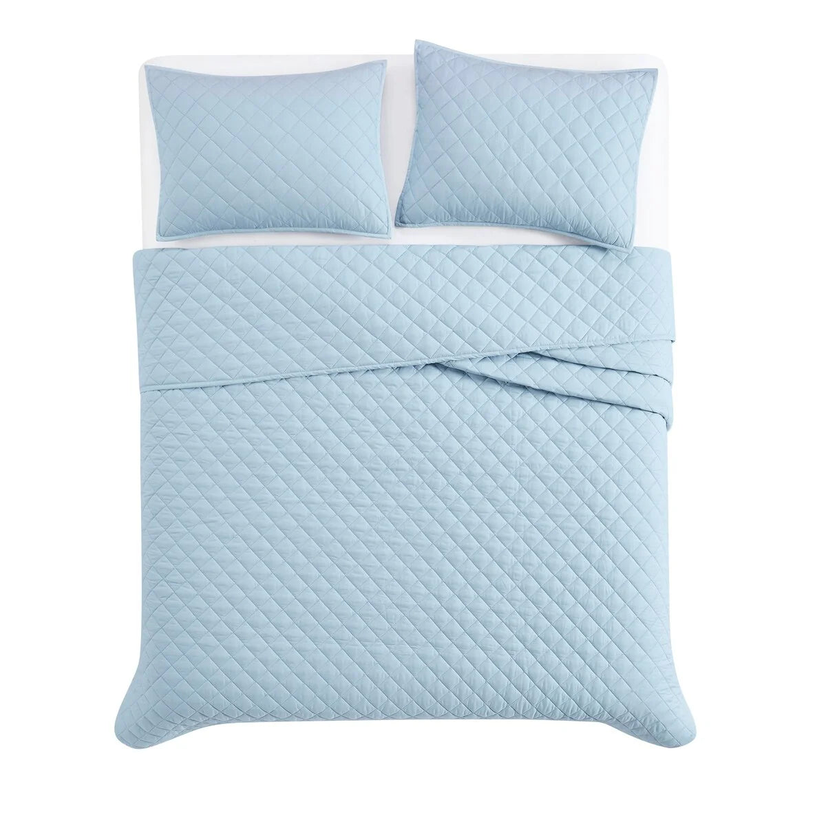 Cannon Solid Percale Quilt Set