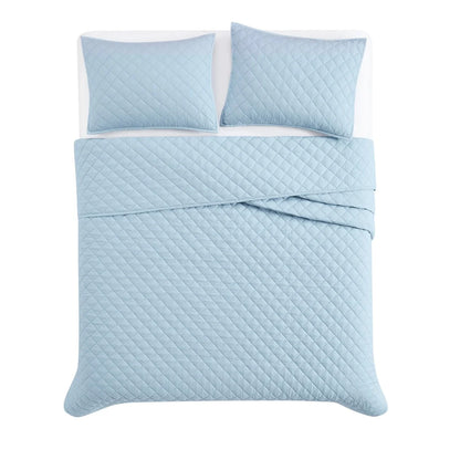 Cannon Solid Percale Quilt Set