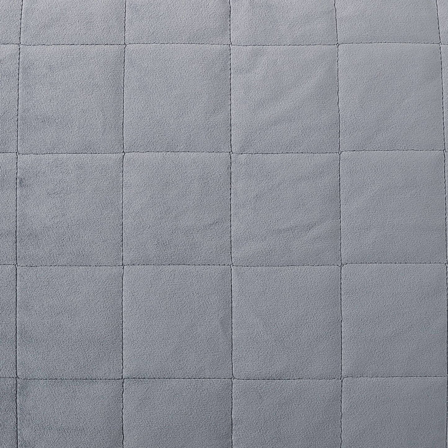 Kenneth Cole Solid Velvet Charcoal Reversible Quilt Set