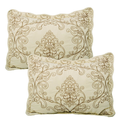 Serenta Damask Oversized 4-piece Bedspread Set
