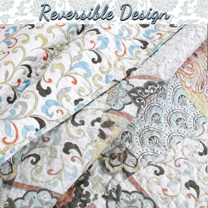 Moorea Patchwork Quilt Bedding Set
