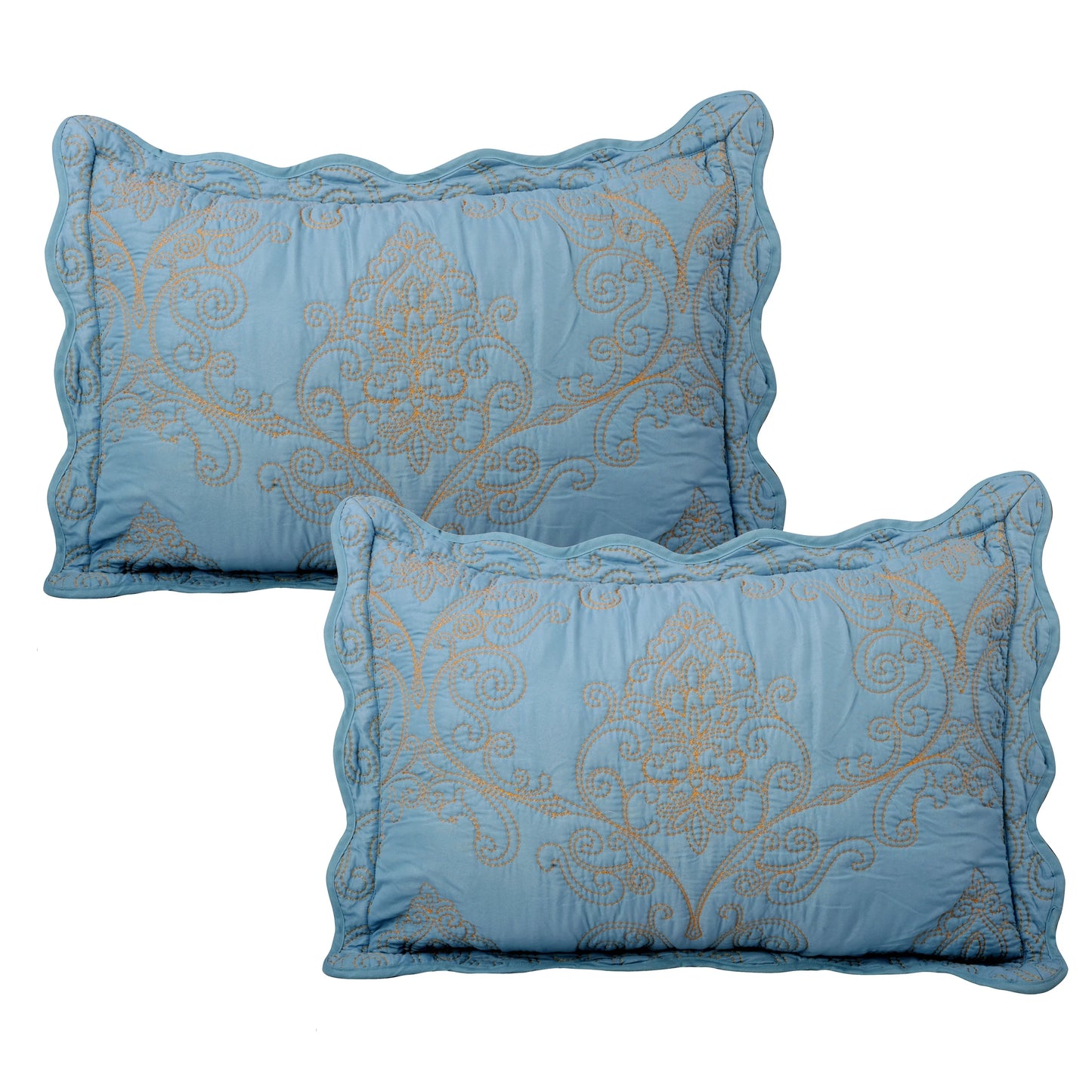 Serenta Damask Oversized 4-piece Bedspread Set