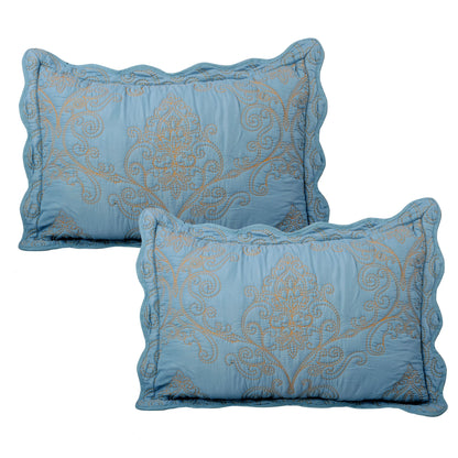 Serenta Damask Oversized 4-piece Bedspread Set