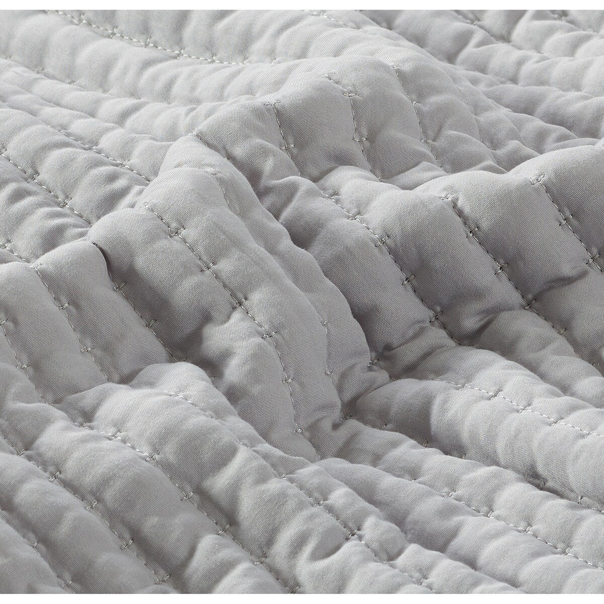 Nanshing Cassidy 7 Piece Solid Color Waffle Quilt Set