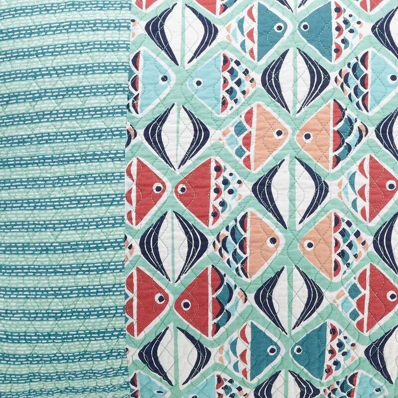 Go Fish 100% Cotton Quilt