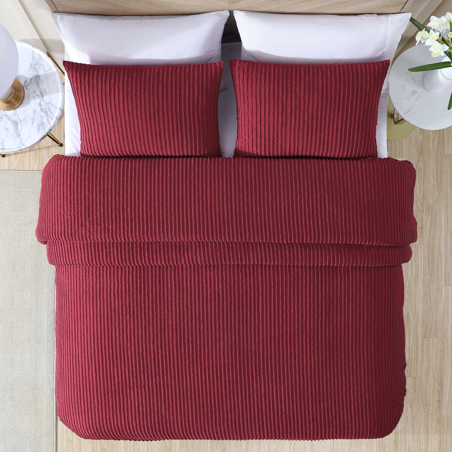 Channel Chenille Bedspread