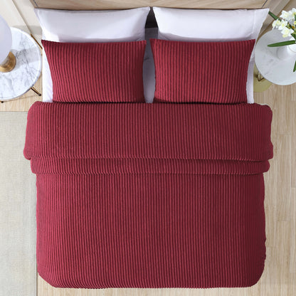 Channel Chenille Bedspread