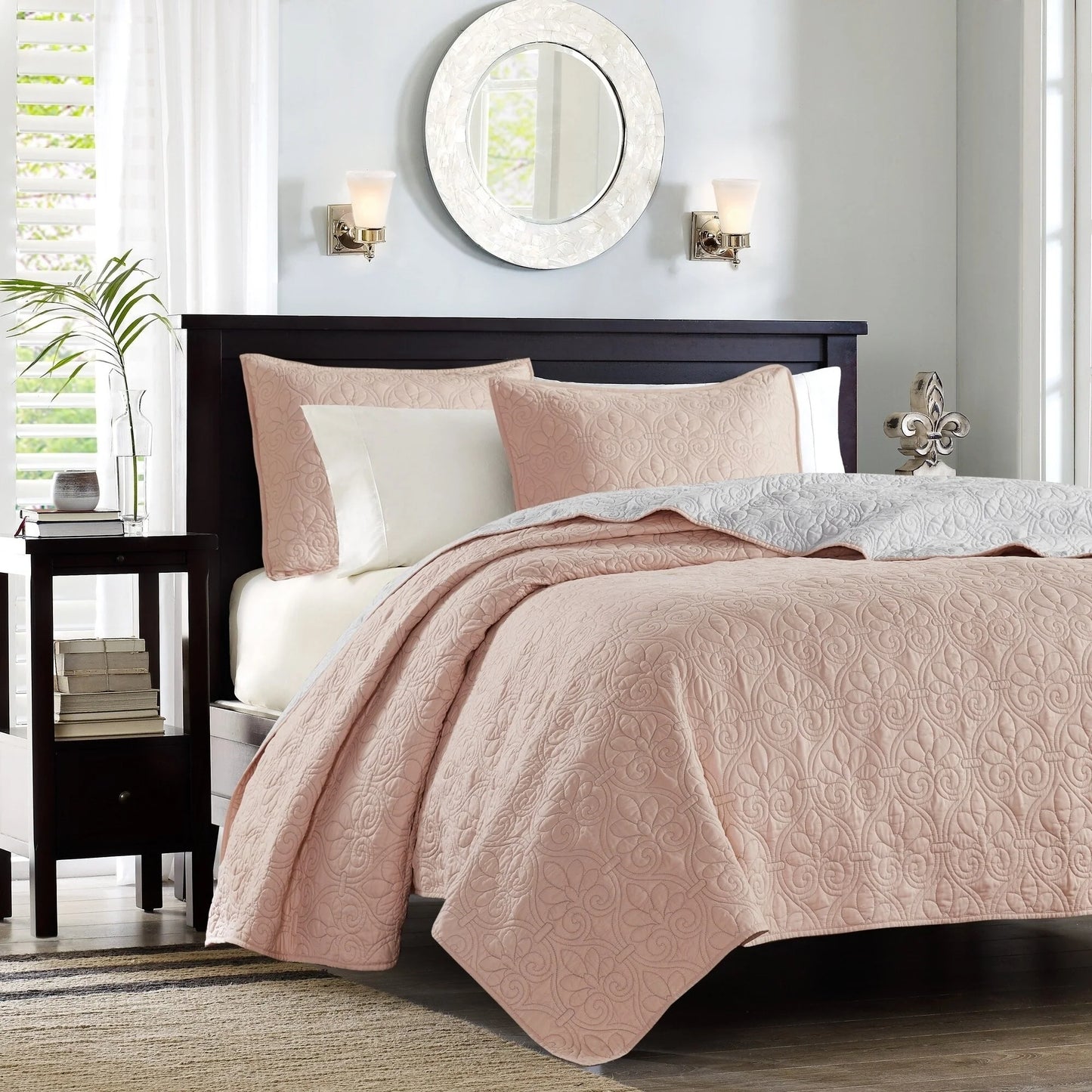 Madison Park Mansfield Reversible Quilt Set