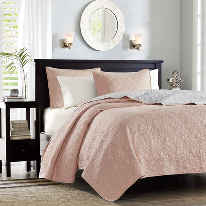 Madison Park Mansfield Reversible Quilt Set