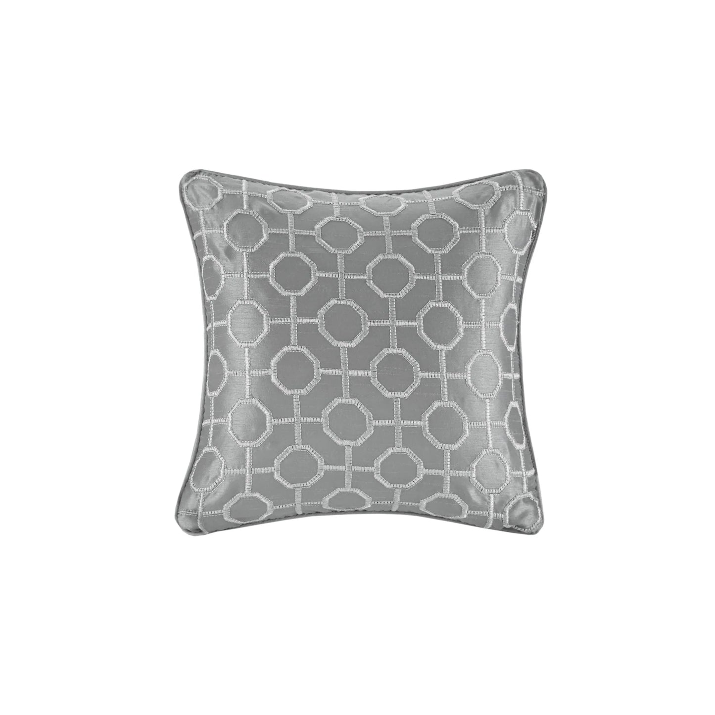 Madison Park Christian 4 Piece Jacquard Quilt Set with Throw Pillow