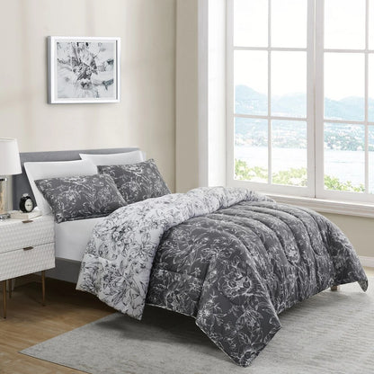 Wonderful Sophia 5-Piece Floral Pattern Comforter Set