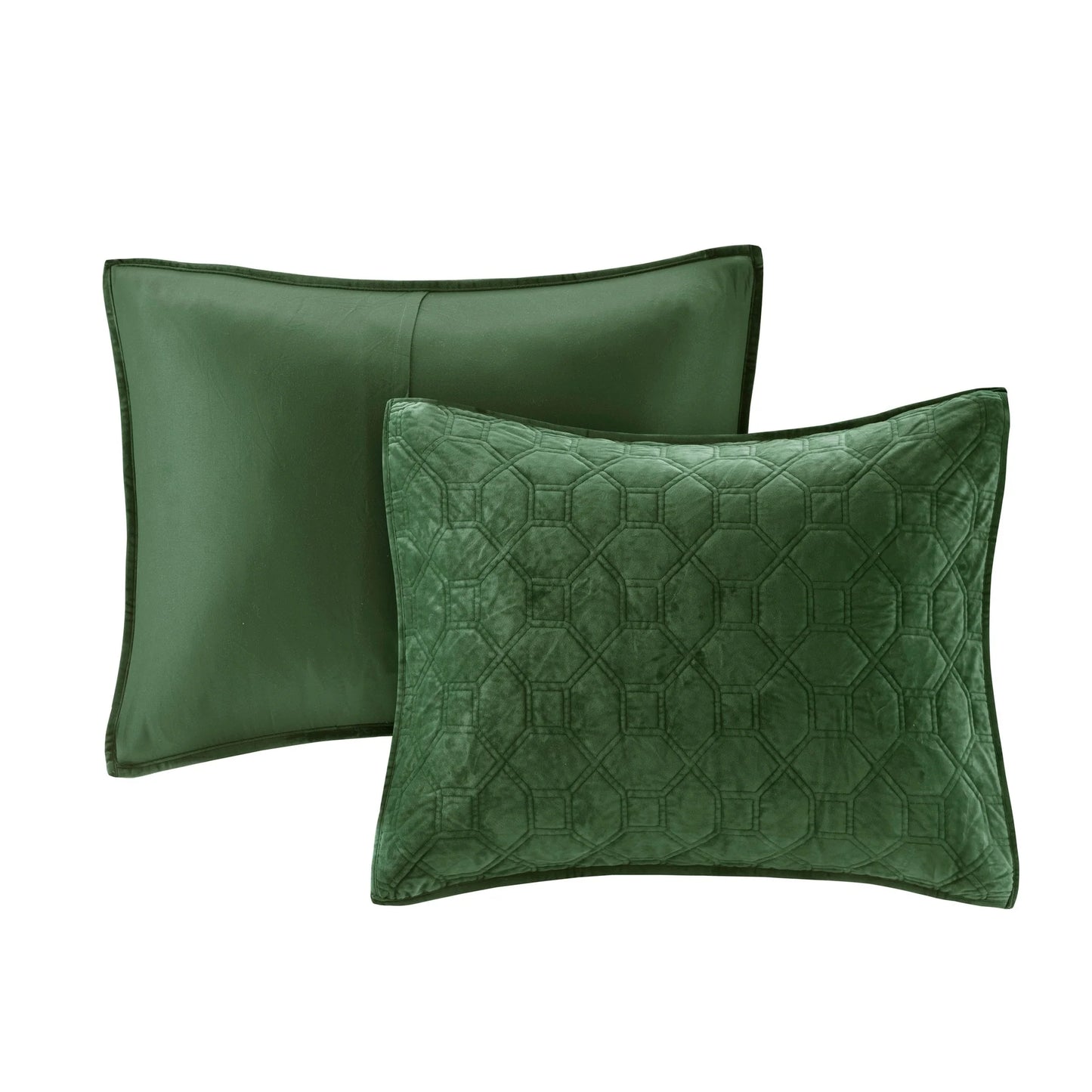 Madison Park Emery 3 Piece Velvet Quilt Set