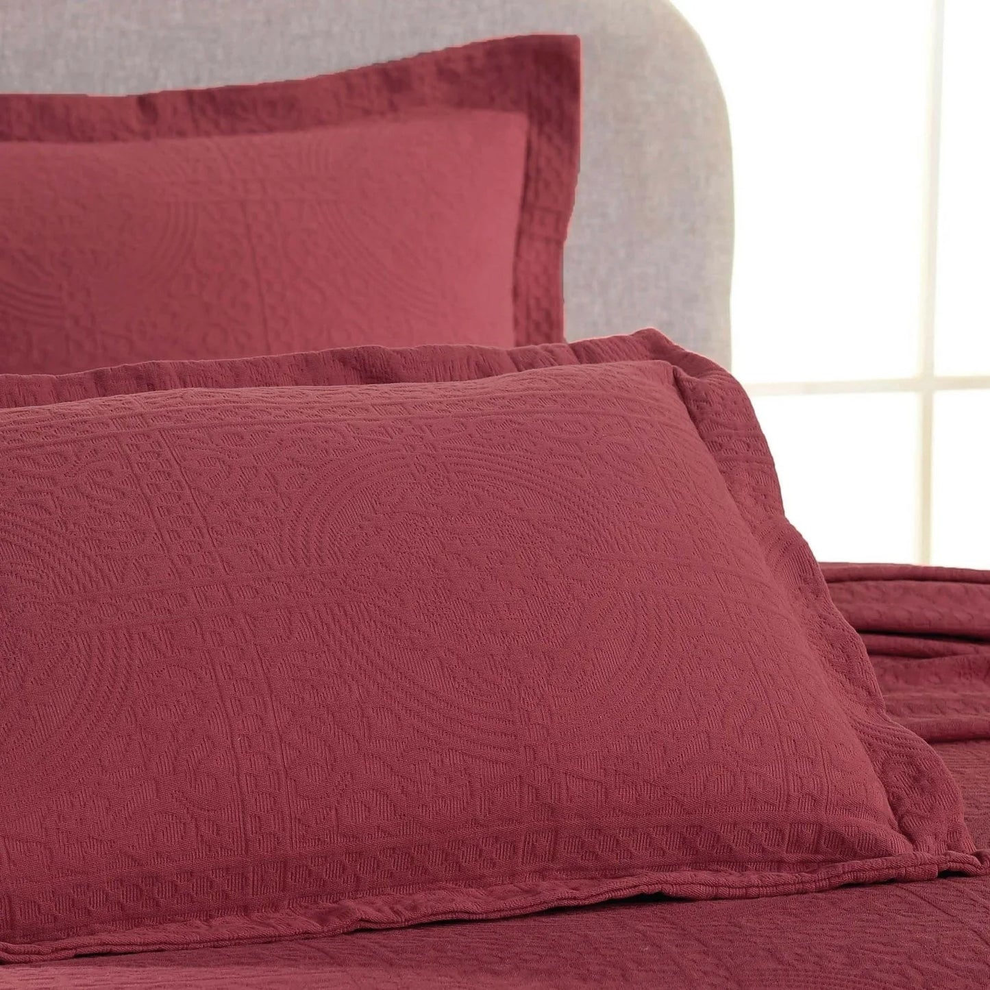 Superior Fleur De Lis Cotton Decorative Bedspread Set
