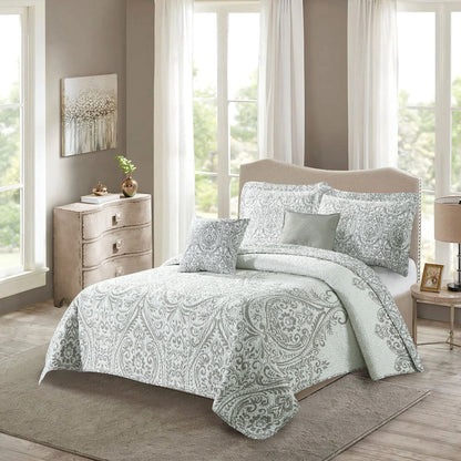 Serenta Visionary Microfiber 5-piece Quilt Set