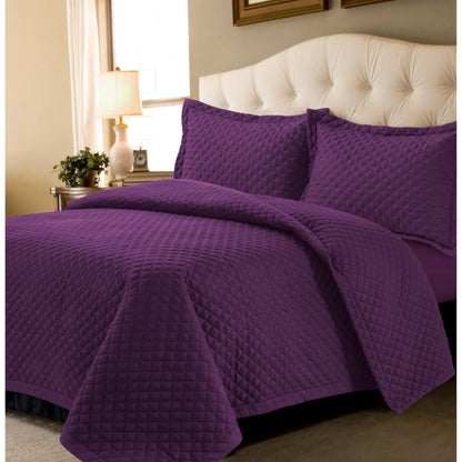 Brisbane Solid Oversized Quilt Set