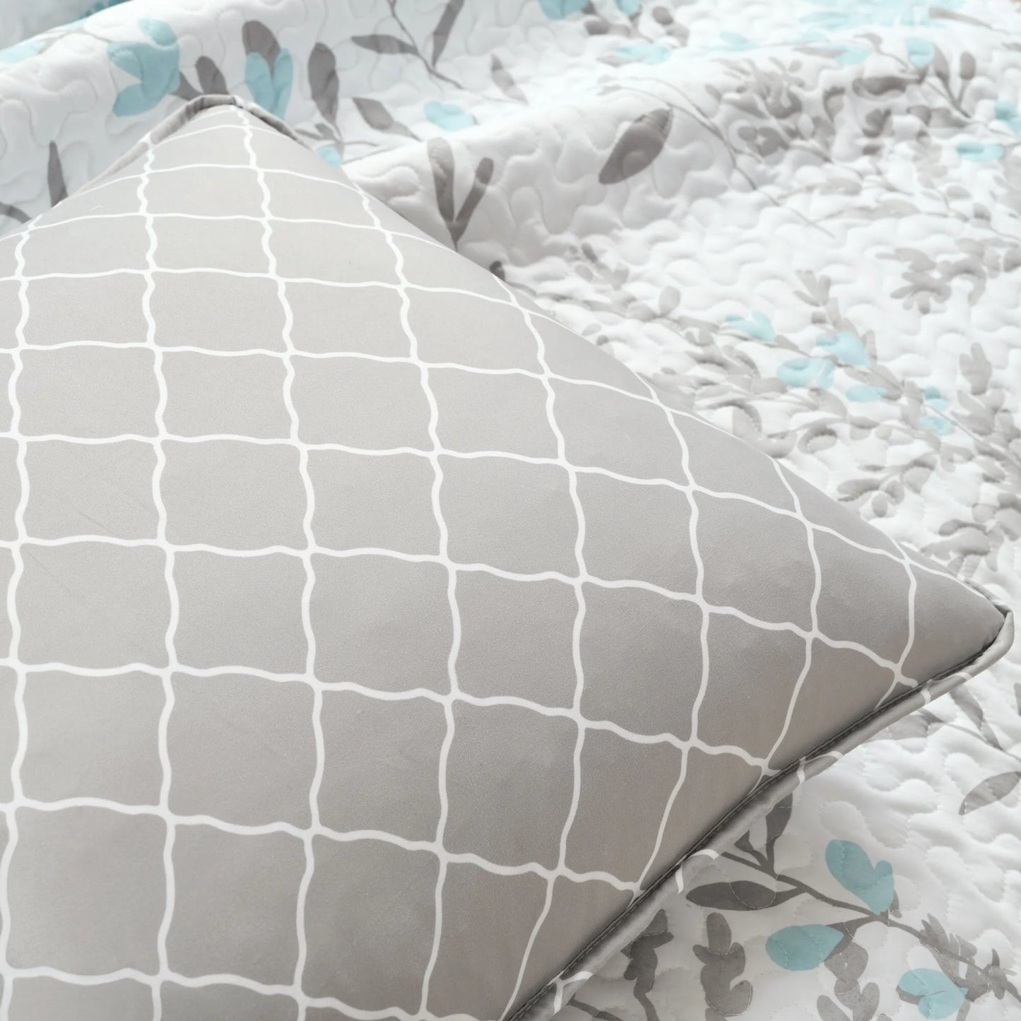 Lush Decor Copper Grove Patos Reversible 3-piece Quilt Set
