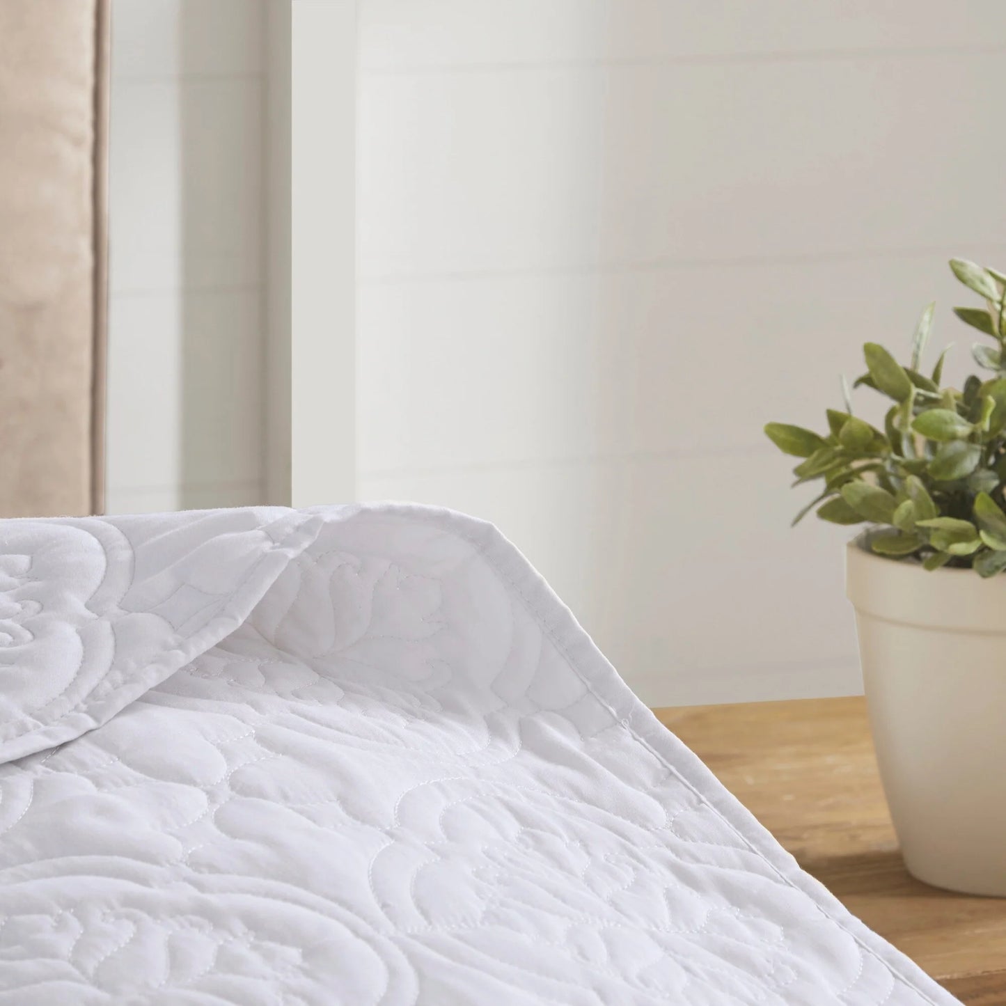 510 Design Hayley Oversized Solid Texture 3 Piece Reversible Bedspread Set