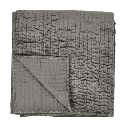 Dimitry 100% Rayon Velvet Quilt by Kosas Home