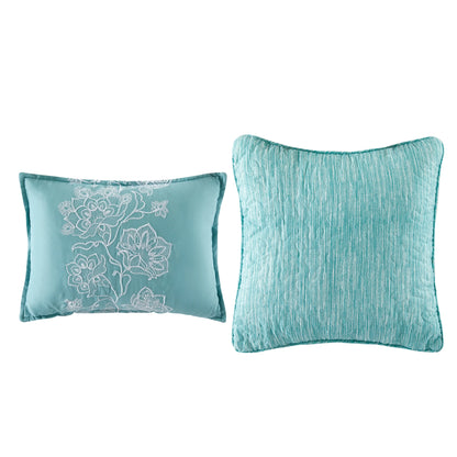 Serenta Emma 5 Piece Printed Quilt Bedspread Coverlet Set